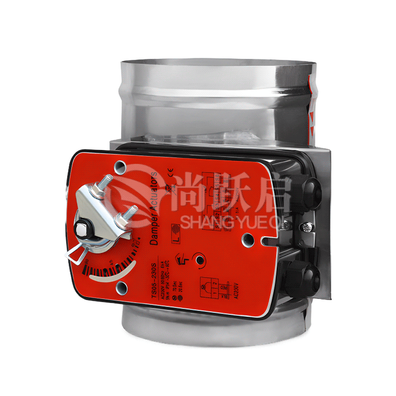 圓形彈簧復(fù)位風(fēng)閥