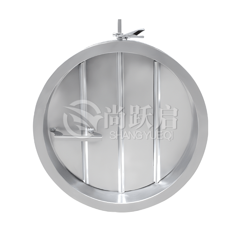 圓形手動調(diào)節(jié)閥(鍍鋅)