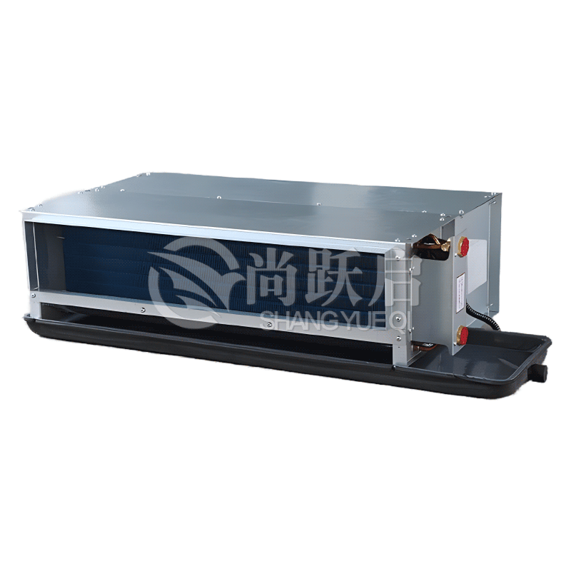 臥式暗裝風(fēng)機(jī)盤管帶回風(fēng)箱