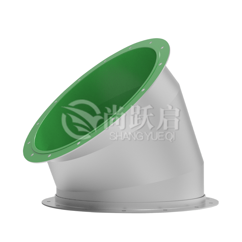 特氟龍45°蝦米彎頭