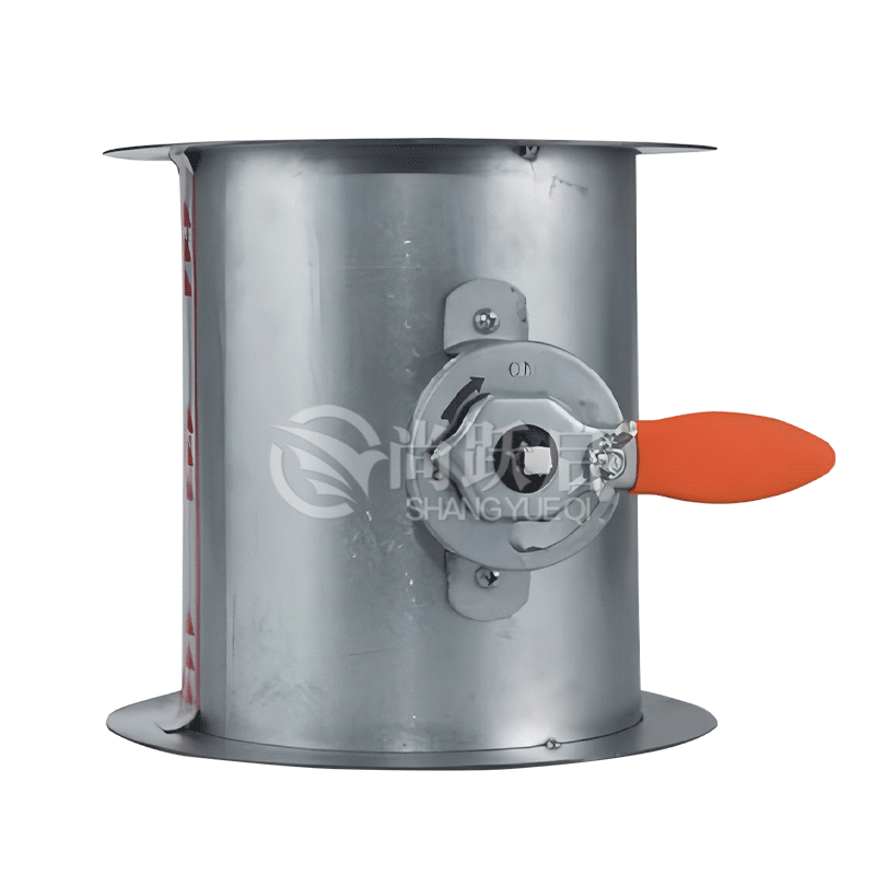 鍍鋅手動風(fēng)閥(帶法蘭)