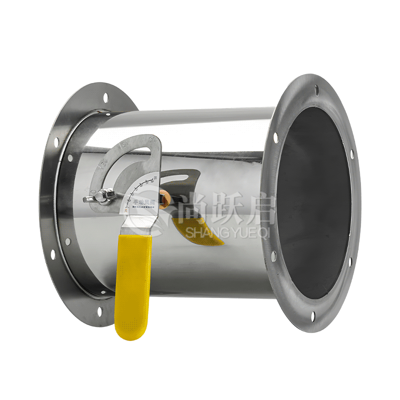 不銹鋼手動風(fēng)閥(帶法蘭)