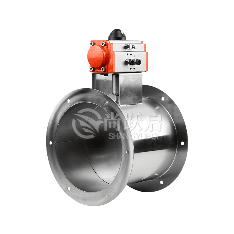 圓形不銹鋼氣動(dòng)風(fēng)閥